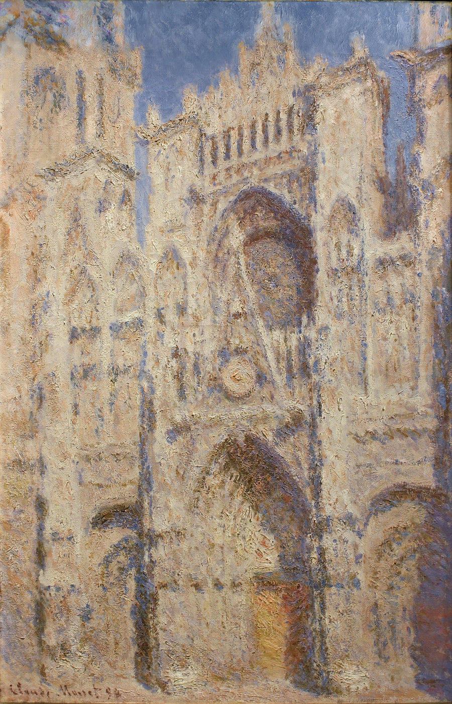 Руанський собор, портал, сонце W1325 - Клод Моне