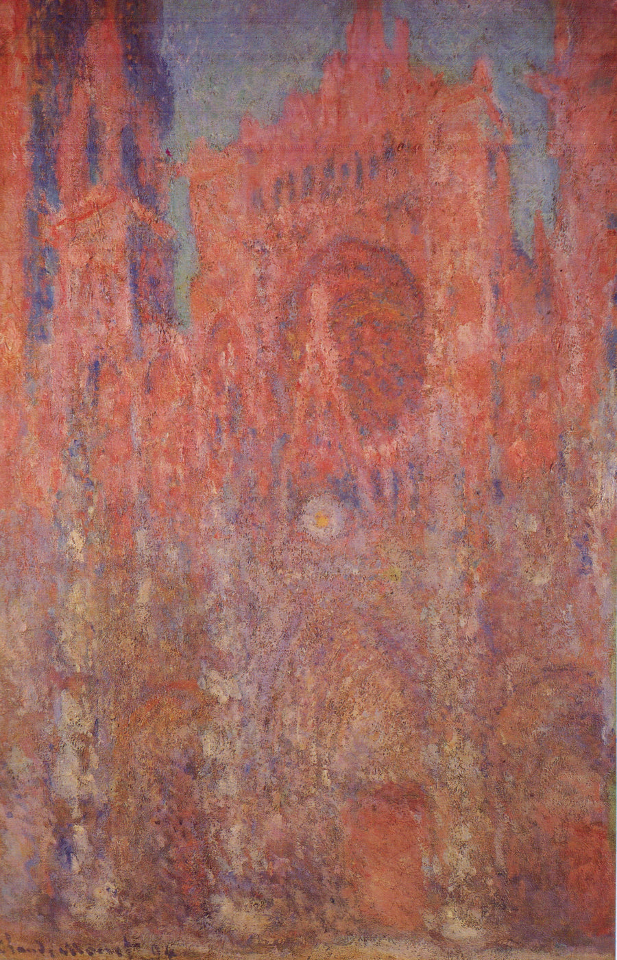 La Cathédrale de Rouen, le portail de Claude Monet, 1892 – Pola Museum of Art 006-0510, Wildenstein 1328