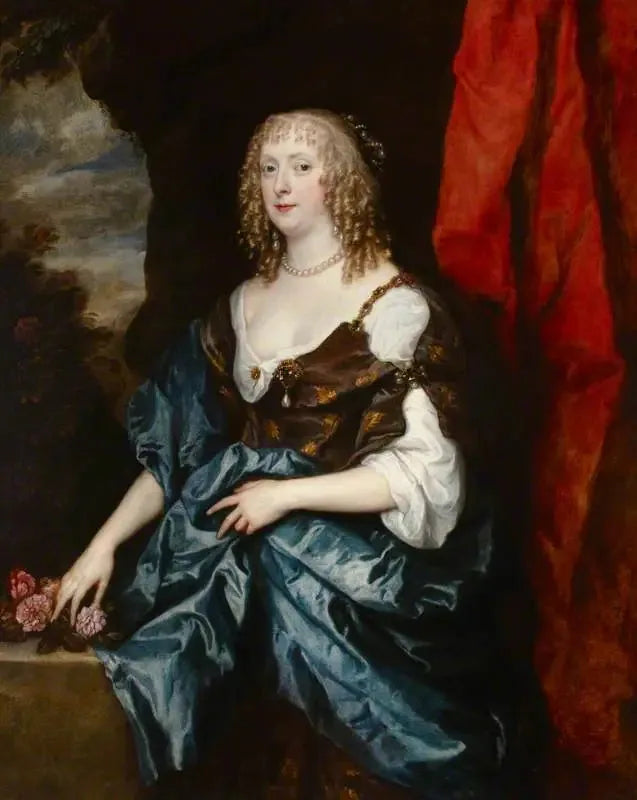 Catherine Bruce, Mme William Murray (décédée en 1649) - Antoine van Dyck image 1 reproduction artisanale de tableau