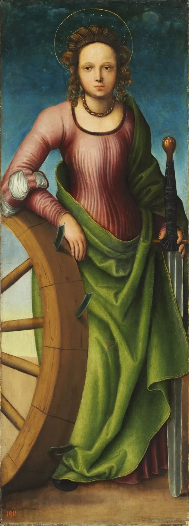 Catherine d'Alexandrie - Lucas Cranach the Elder image 1 copie de tableau peinte à la main