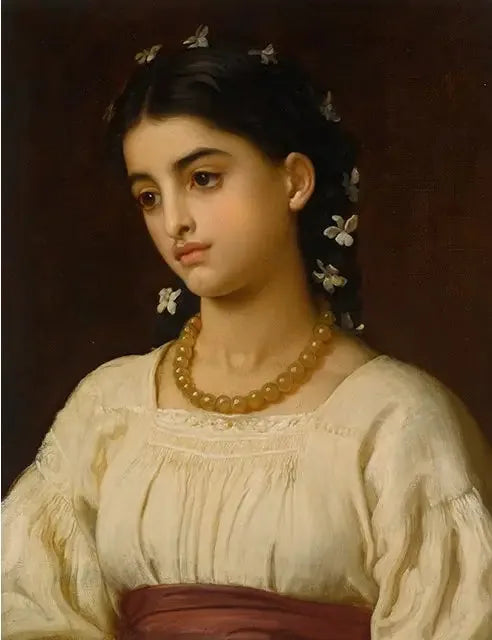 Catherine - Frederic Leighton image 1 copie de tableau peinte à la main