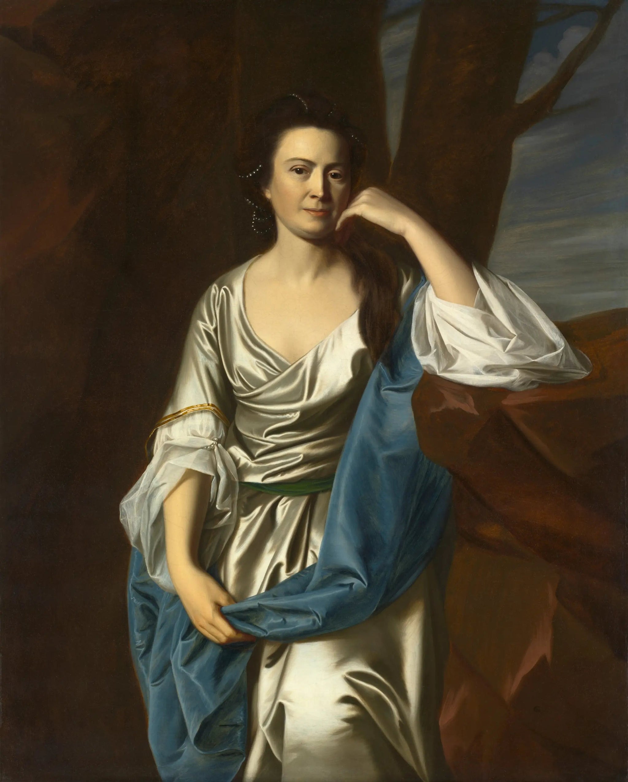 Catherine Greene - John Singleton Copley image 1 reproduction artisanale de tableau