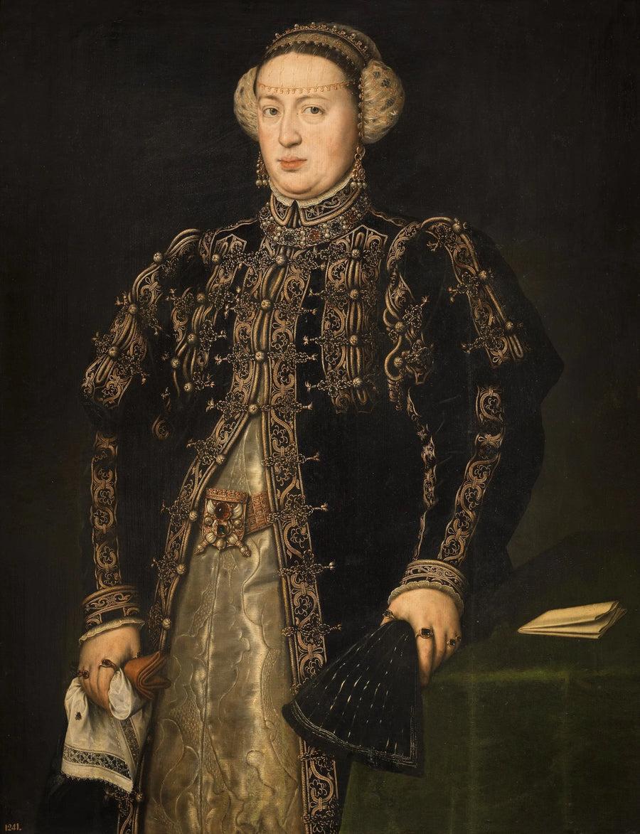 Catherine de Habsbourg, épouse du roi Jean III du Portugal - Antonio Moro