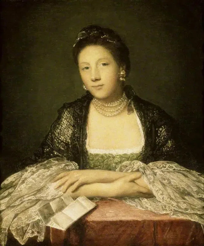 Catherine « Kitty » Fisher, plus tard Mme Norris (décédée en 1767) - Joshua Reynolds image 1 reproduction artisanale de tableau