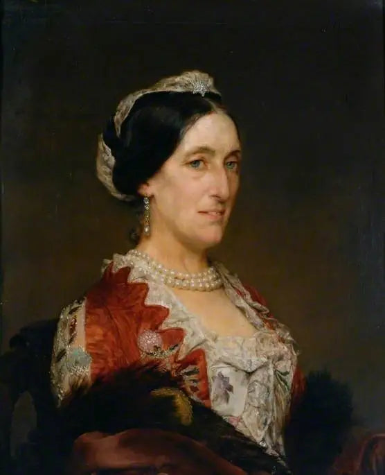 Catherine Lucy Wilhelmina Stanhope (1819–1901), duchesse de Cleveland - Lawrence Alma-Tadema image 1 copie peinte à la main à l’huile