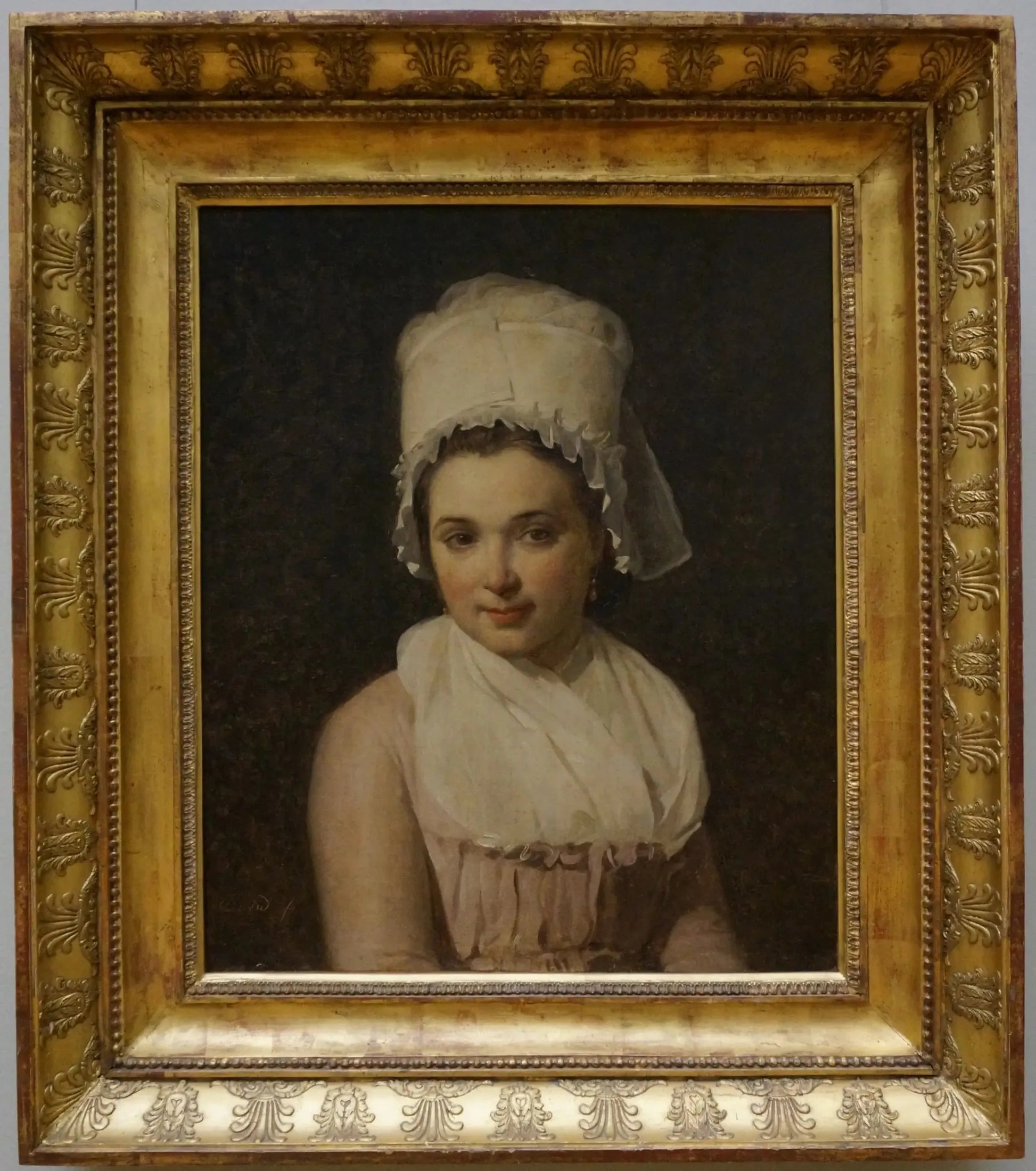 Catherine-Marie-Jeanne Tallard - Jacques-Louis David image 1 reproduction artisanale de tableau