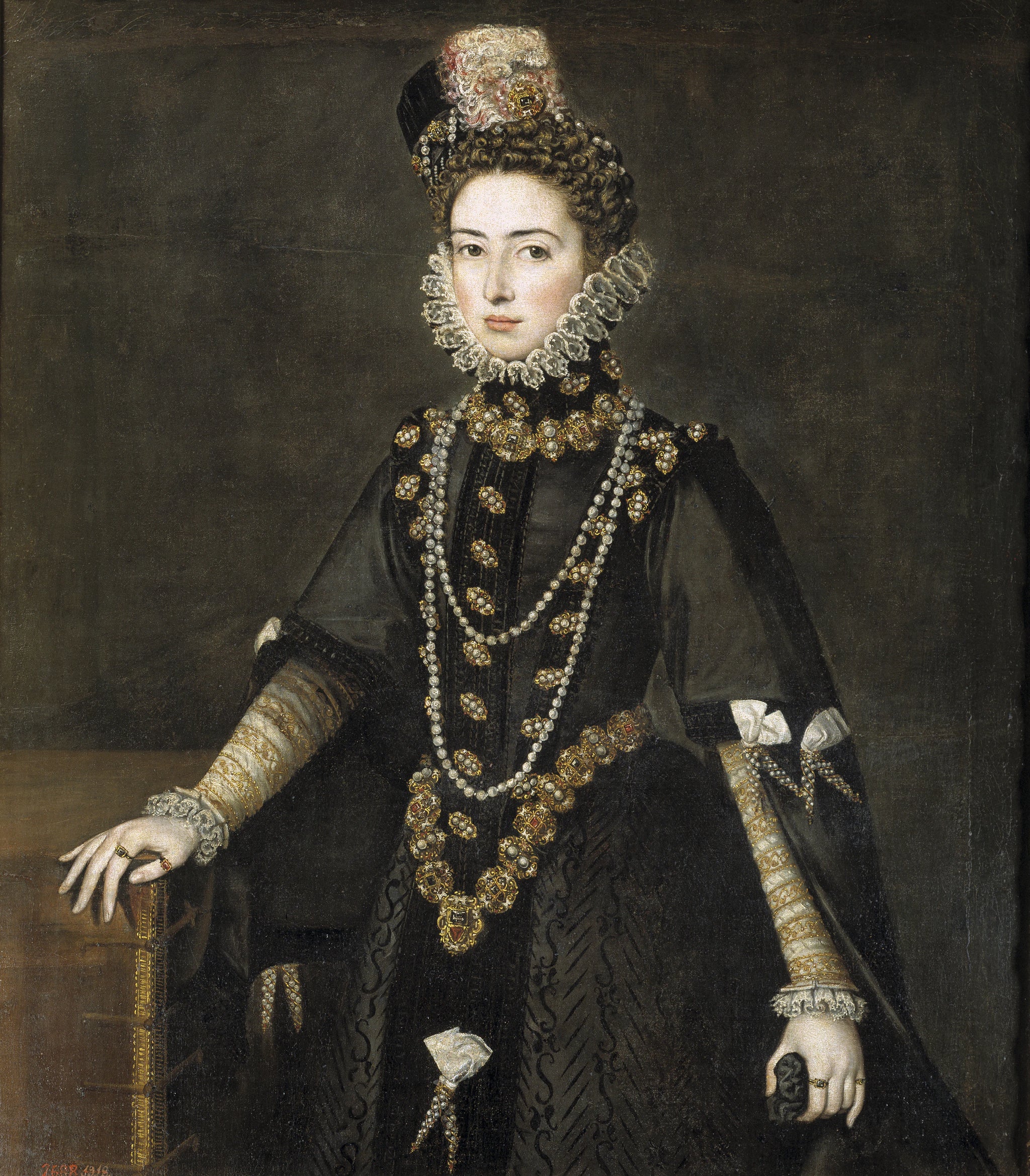 Catherine-Michelle d'Autriche, duchesse de Savoie - Alonso Sánchez Coello