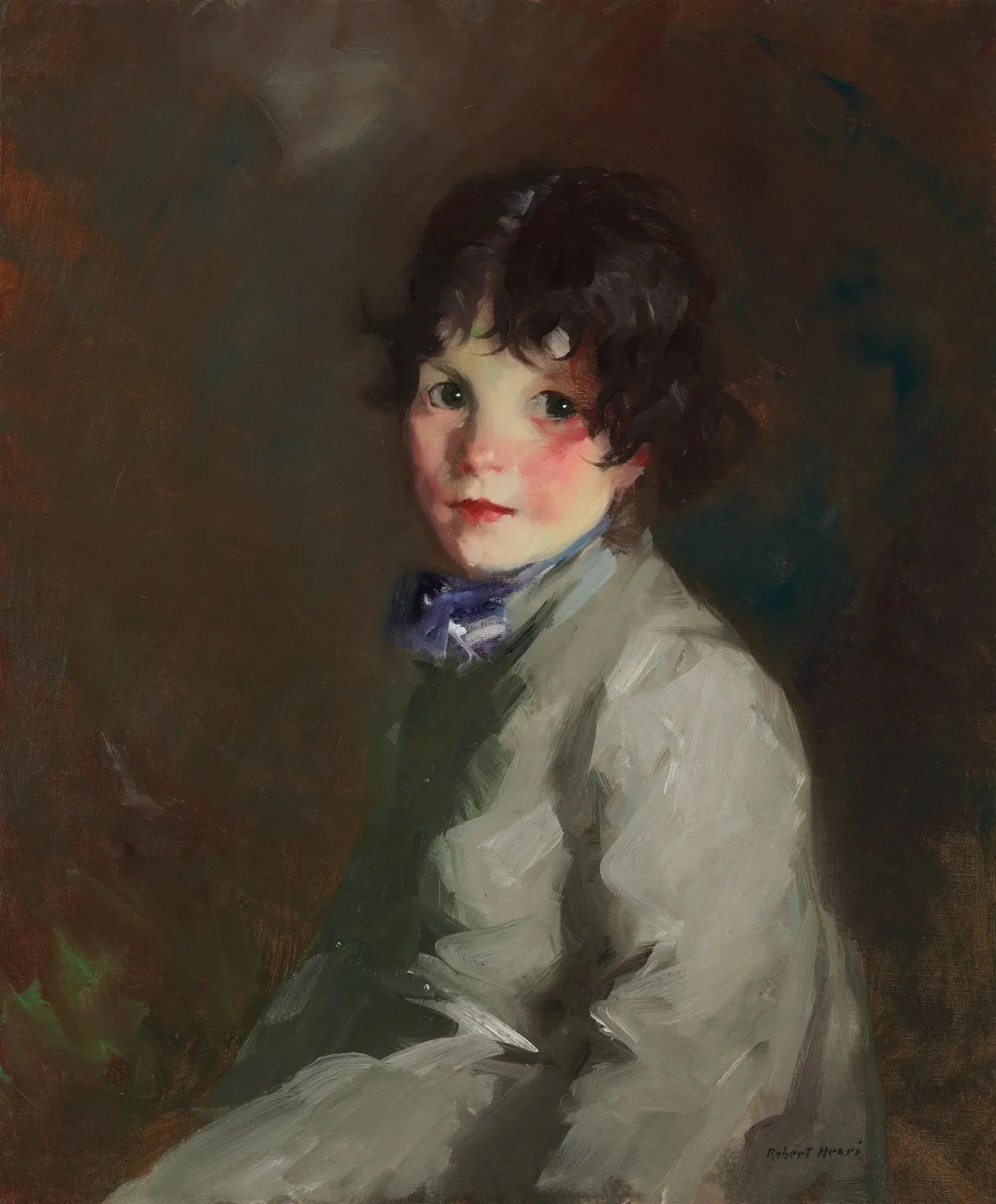 Catherine - Robert Henri image 1 tableau peint à l’huile sur toile