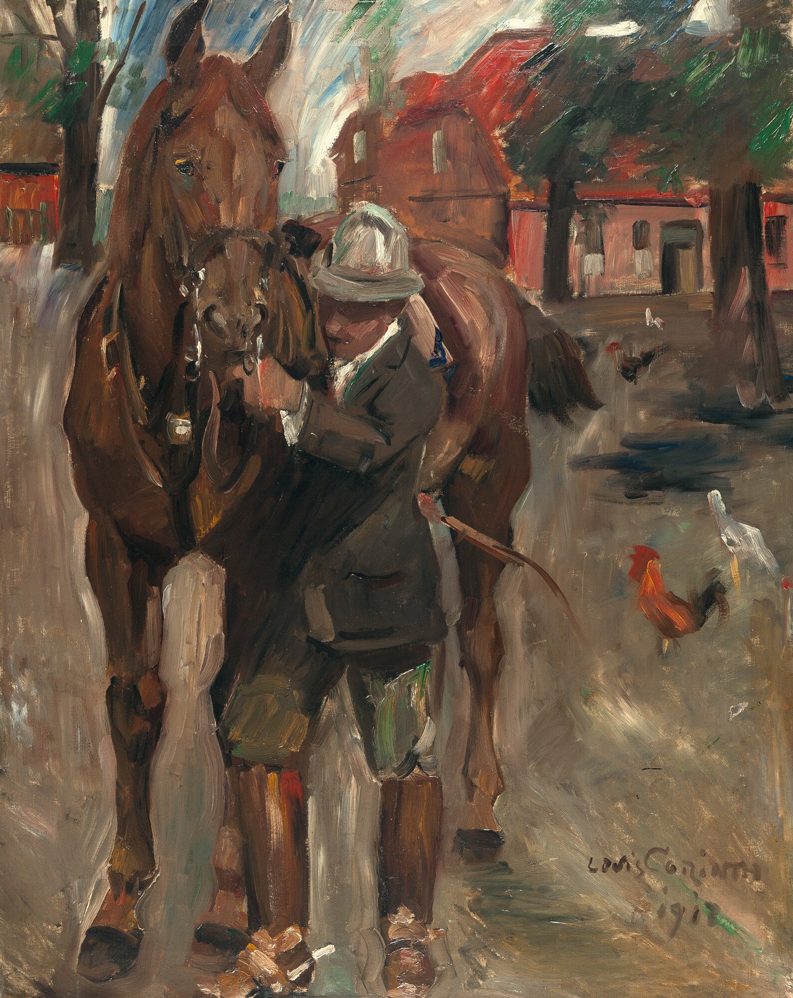 Cavalier - Lovis Corinth image 1 reproduction de peinture à l’huile