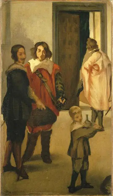 Cavaliers espagnols - Édouard Manet image 1 copie de tableau peinte à la main