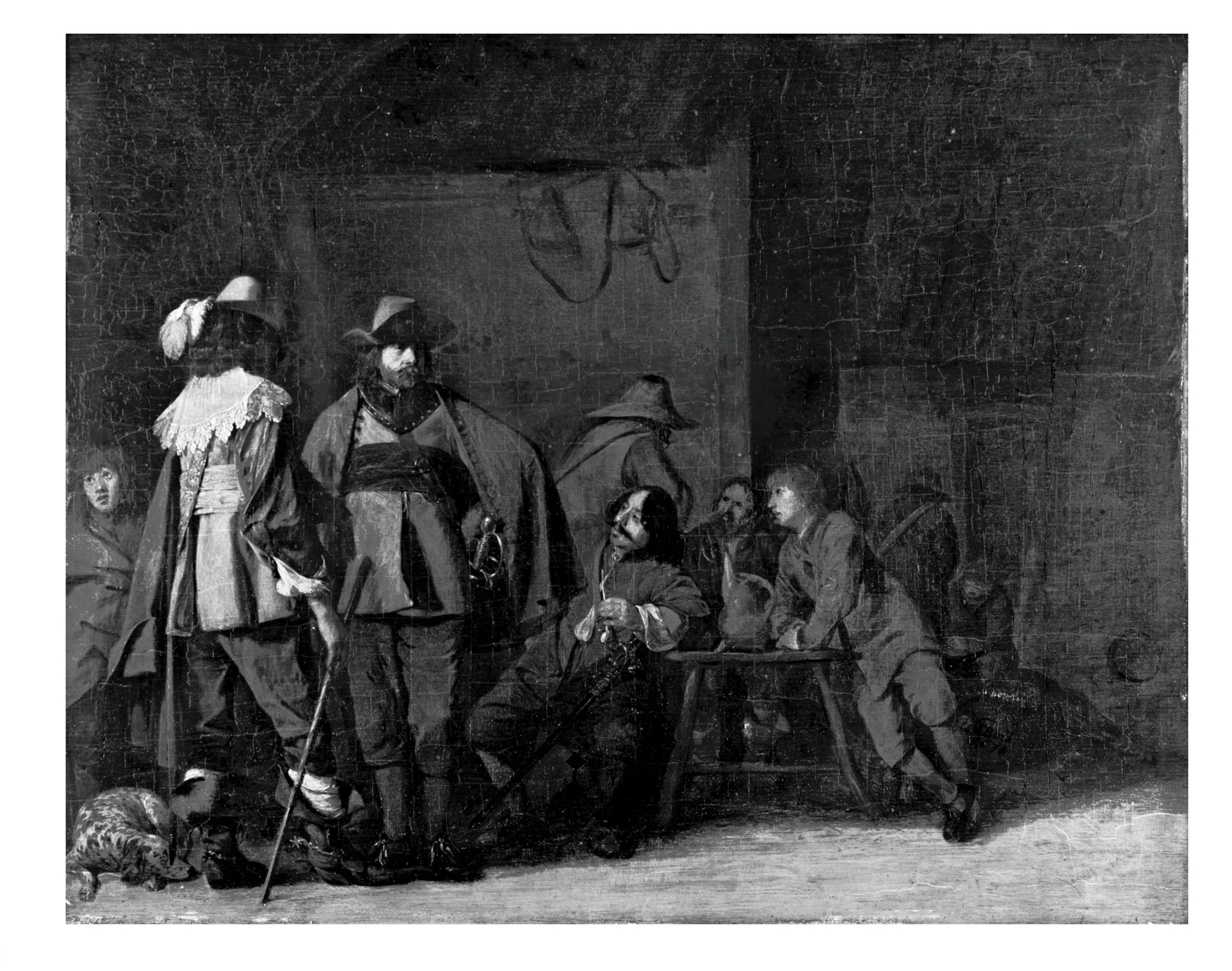Cavaliers - Gerard ter Borch image 1 tableau peint à l’huile sur toile