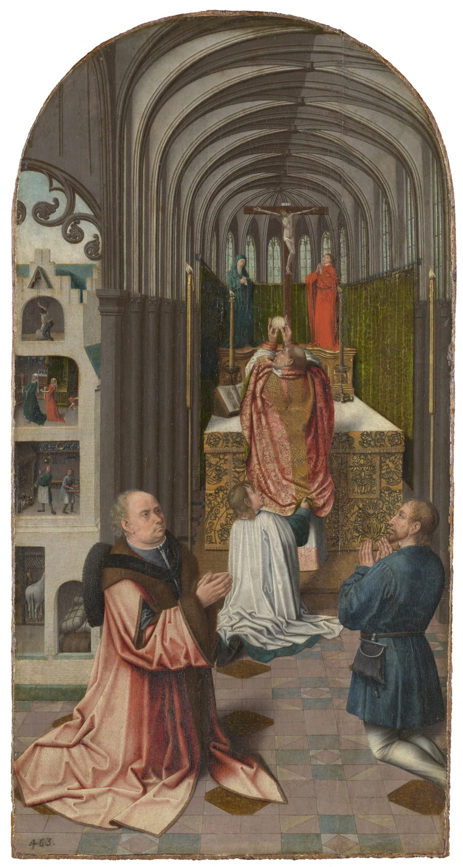 Célébration d'une messe - Aert van den Bossche