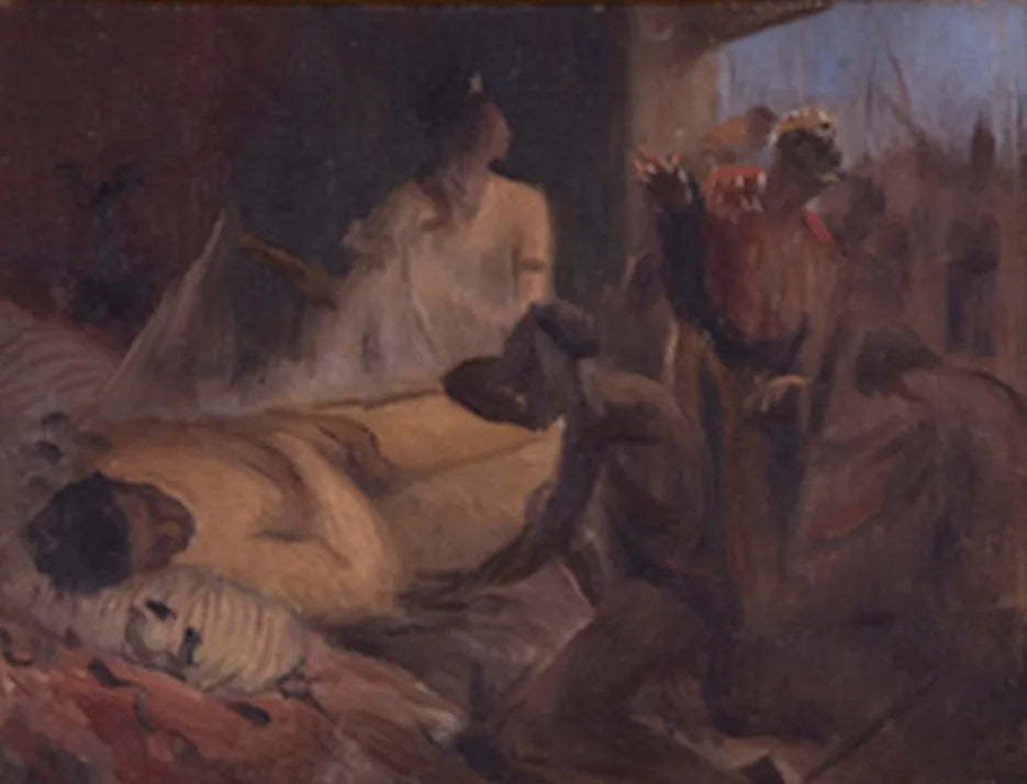 Cena bíblica - Lázaro - Eliseu Visconti image 1 tableau peint à l’huile sur toile