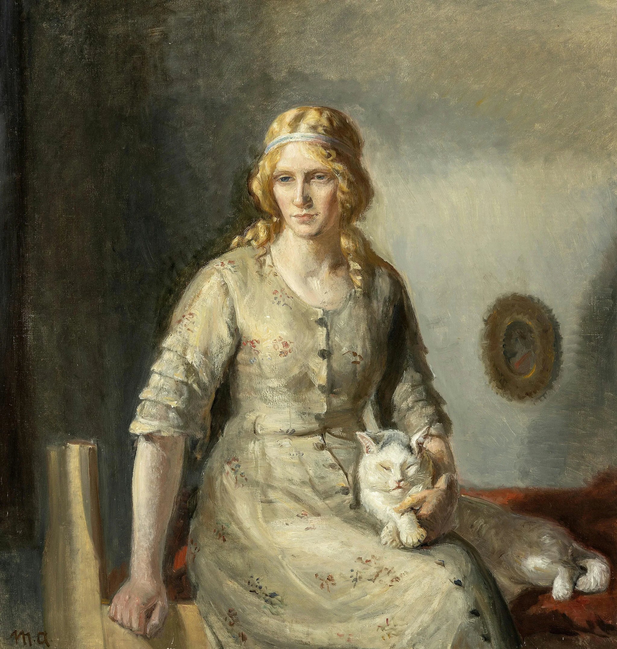 Cendrillon. - Michael Peter Ancher image 1 reproduction réalisée par Alpha Reproduction
