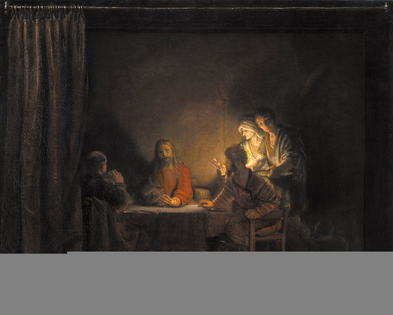 Le Souper à Emmaüs – atelier de Rembrandt, 1648