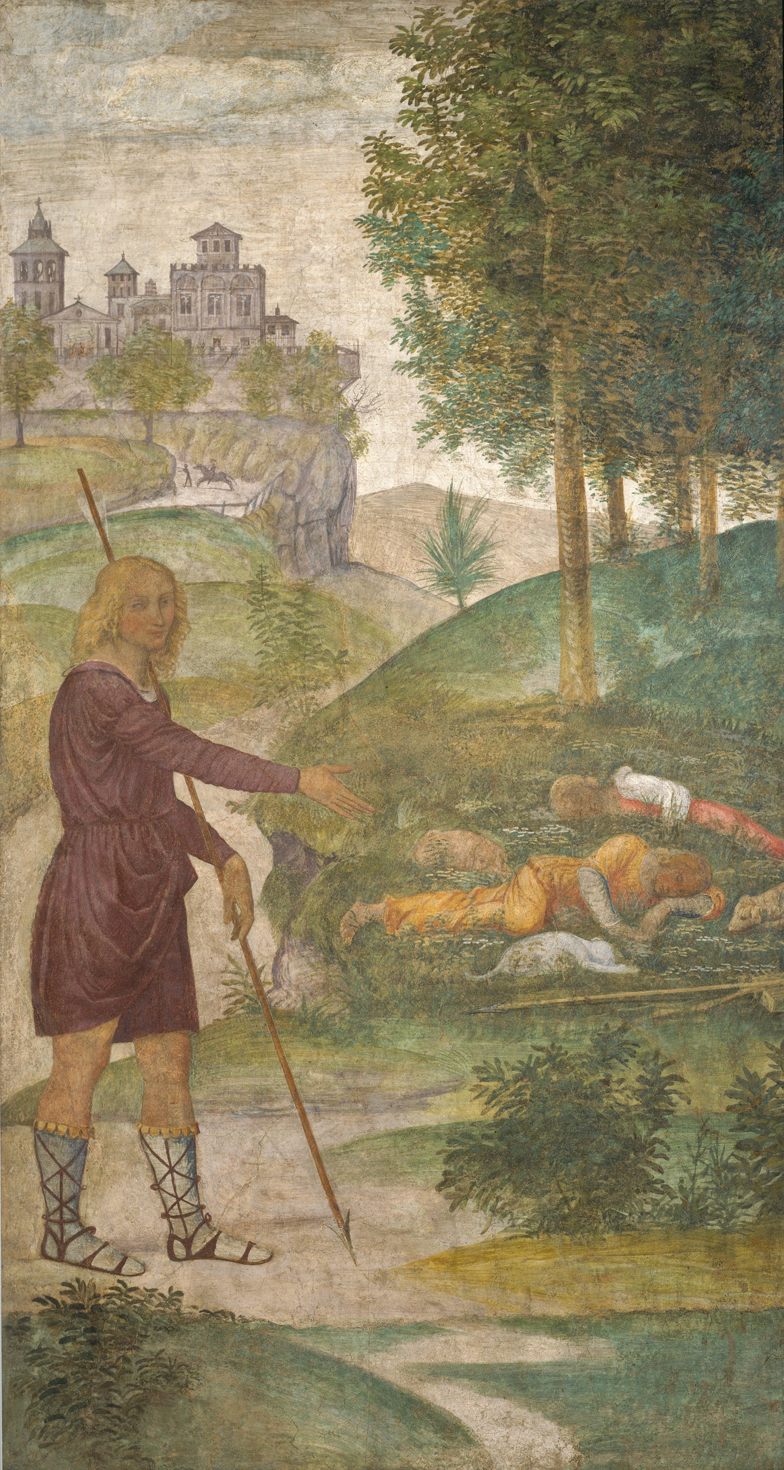 Céphale et les nymphes - Bernardino Luini - Alpha Reproduction