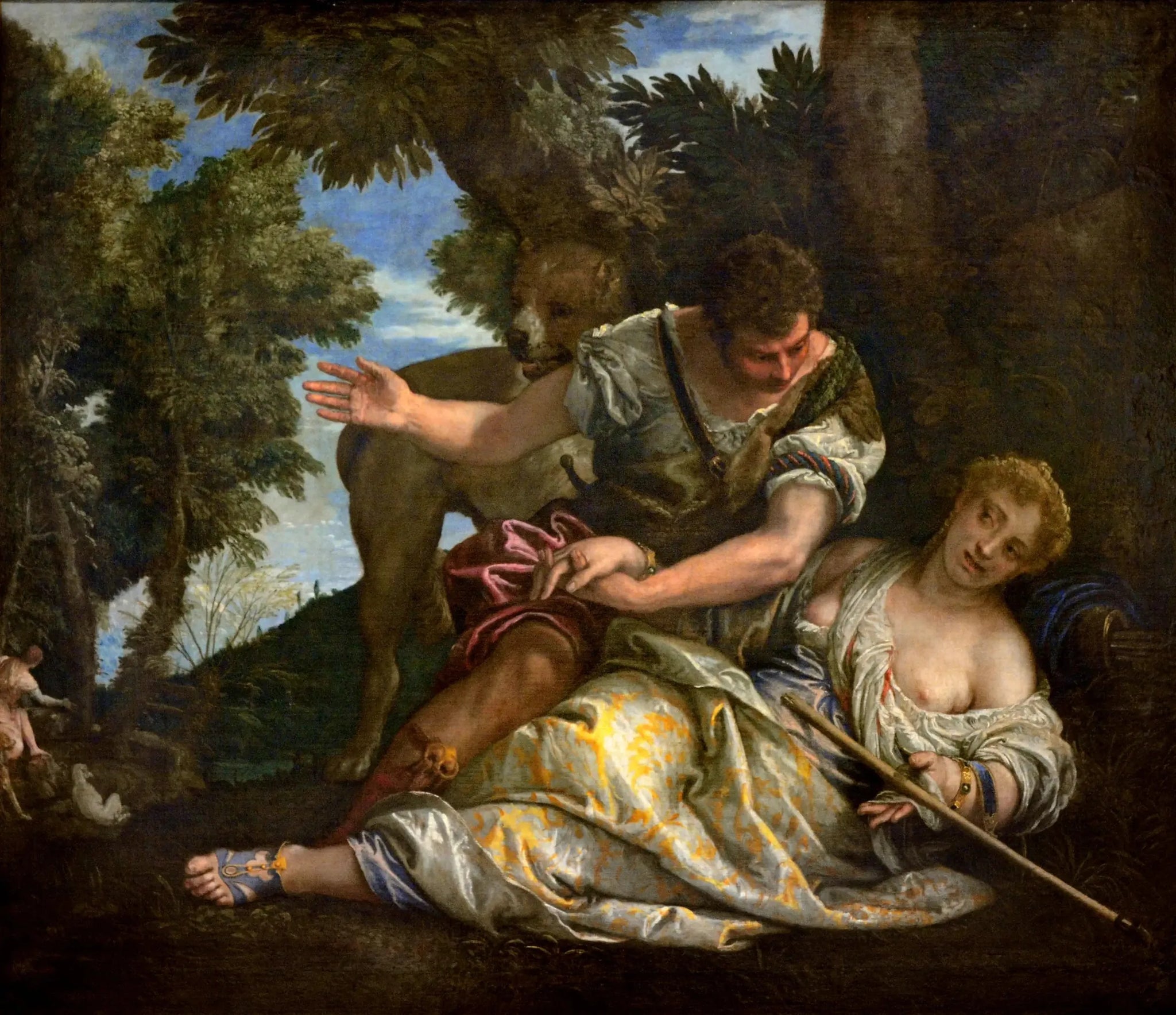 Céphale et Procris - Paul Véronèse image 1 tableau peint à l’huile sur toile