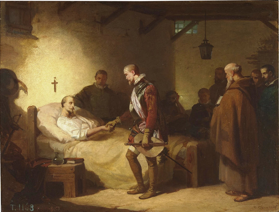 Cervantes et Don Juan d'Autriche - Eduardo Cano