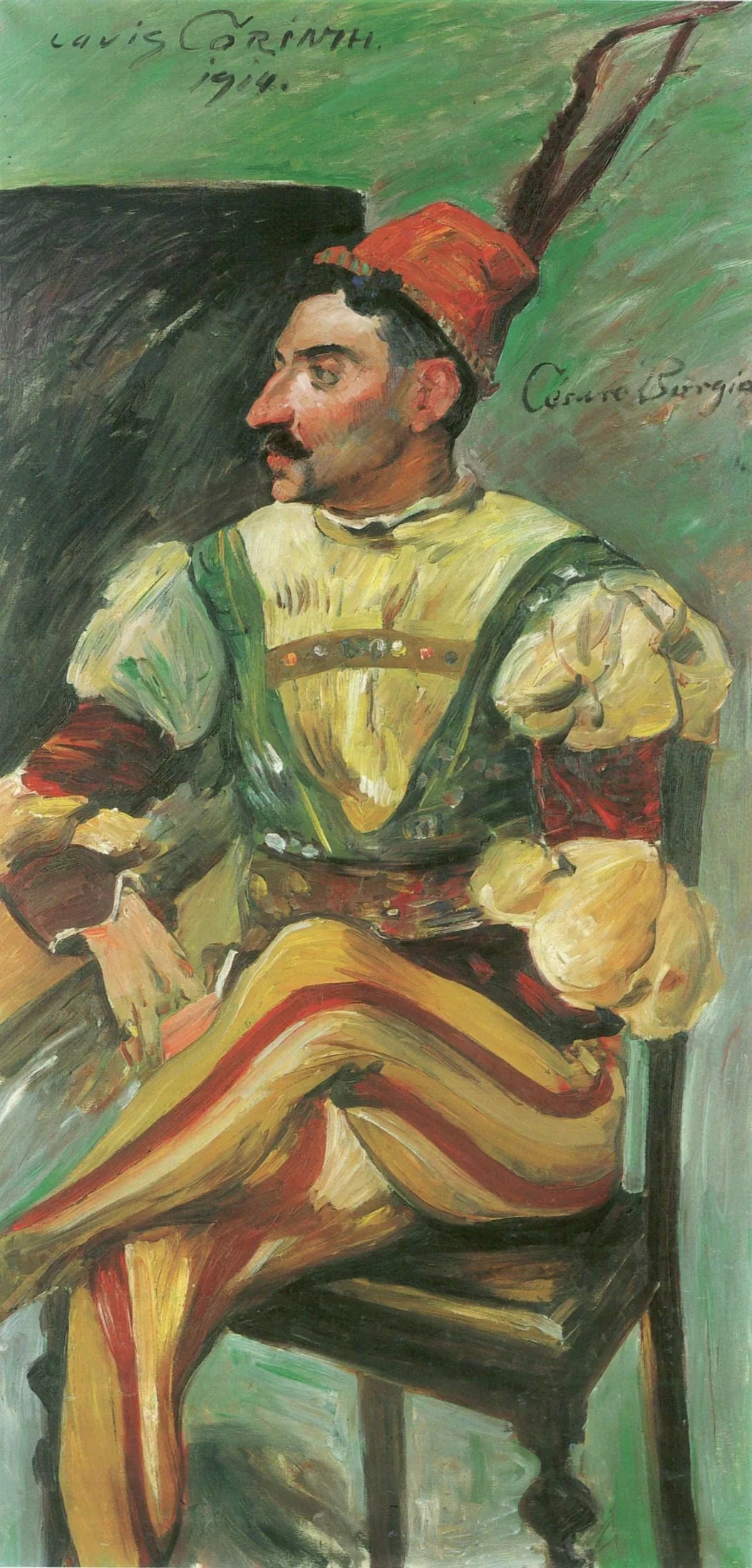 César Borgia - Lovis Corinth image 1 reproduction artisanale de tableau