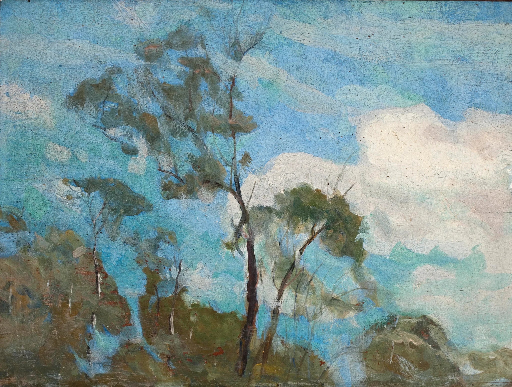 Céu de Teresópolis - Eliseu Visconti image 1 reproduction réalisée par Alpha Reproduction