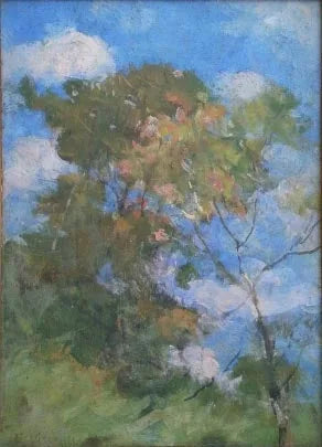 Céu de Teresópolis - Eliseu Visconti image 1 tableau peint à l’huile sur toile