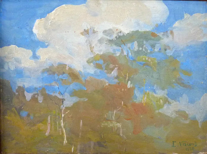 Céu em Teresópolis - Eliseu Visconti image 1 reproduction artisanale de tableau