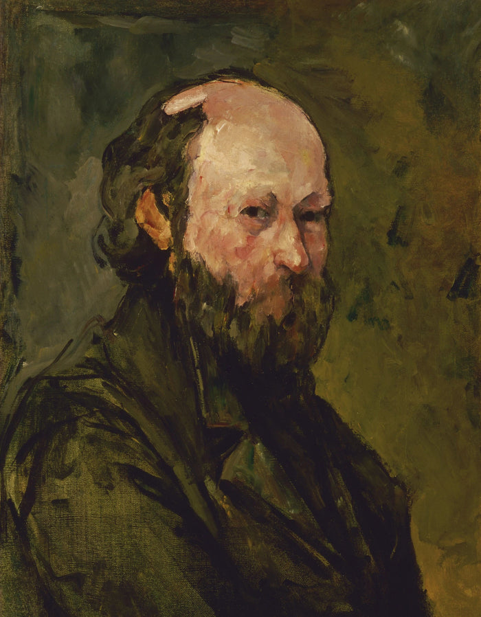 Autoportrait, 1878–1880 – Paul Cézanne