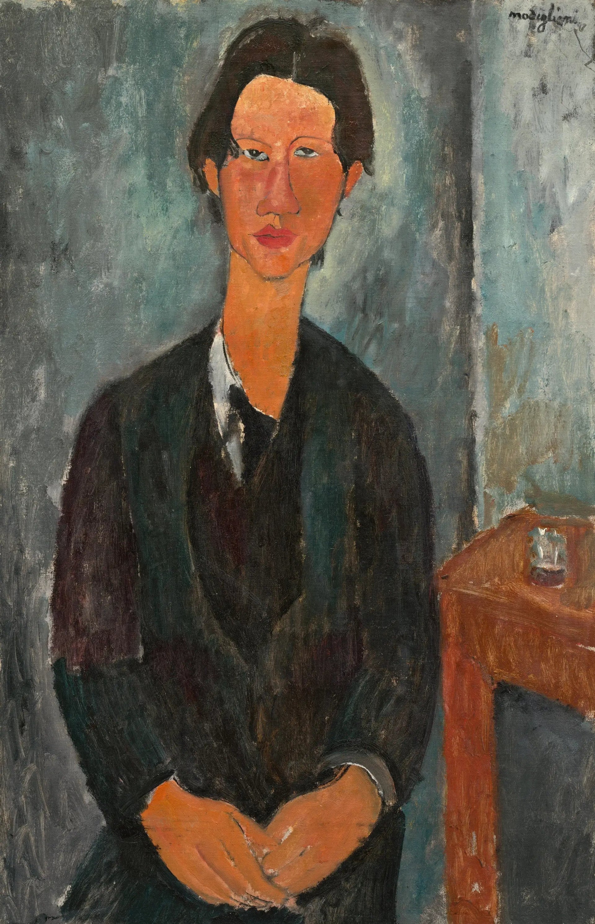 Chaïm Soutine - Amedeo Modigliani image 1 reproduction de peinture à l’huile