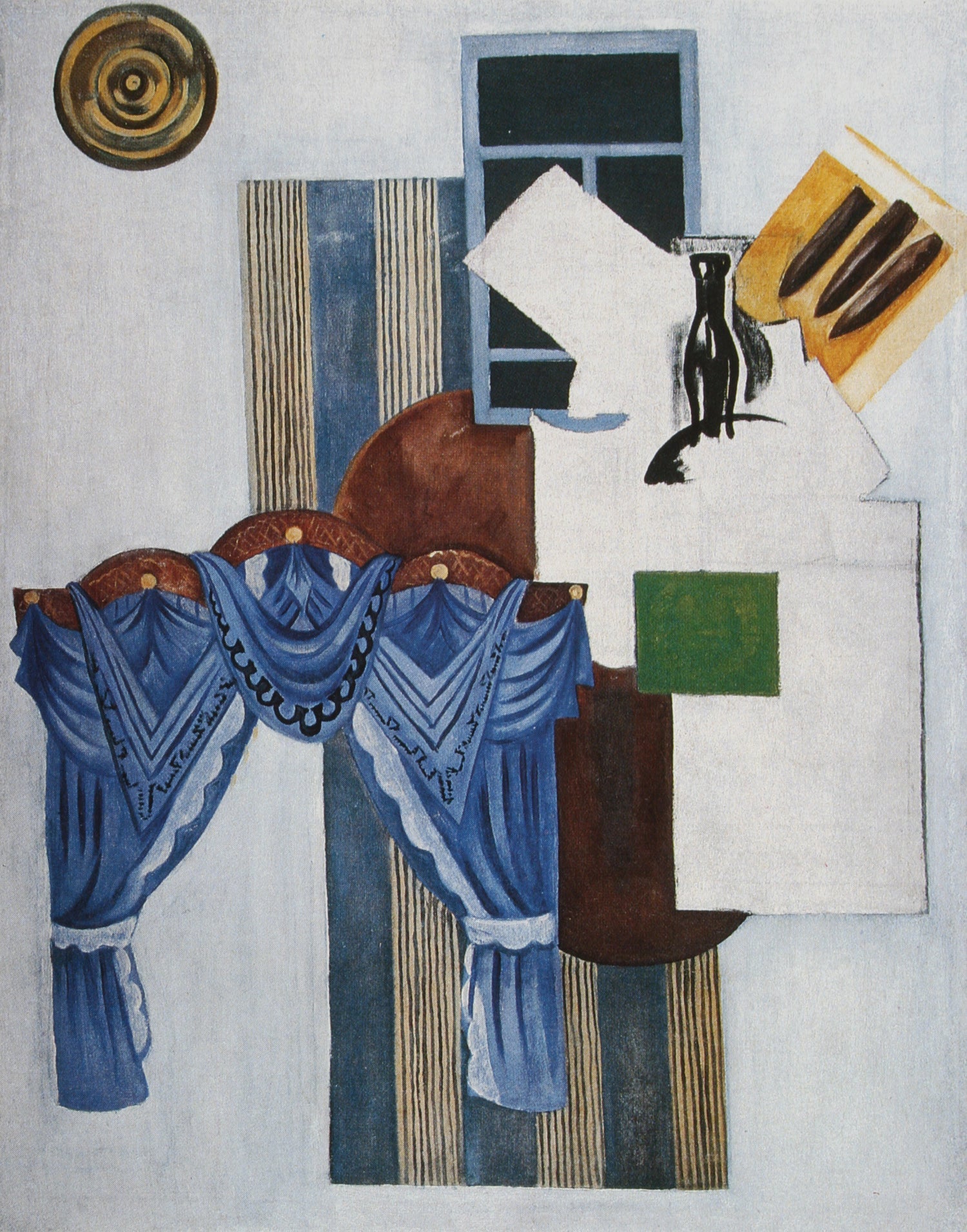 Chambre - Olga Rozanova image 1 copie de tableau peinte à la main