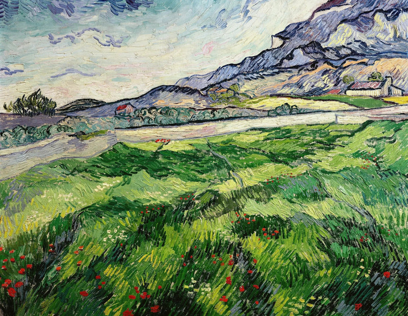 Champ de blé vert - Vincent van Gogh
