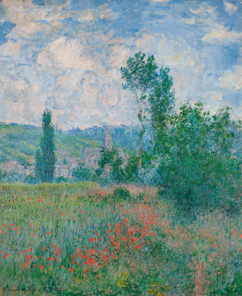 Champ de coquelicots - Claude Monet
