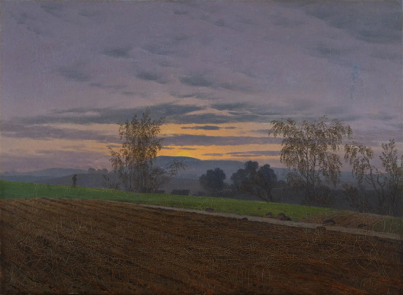 Champ labouré - Caspar David Friedrich