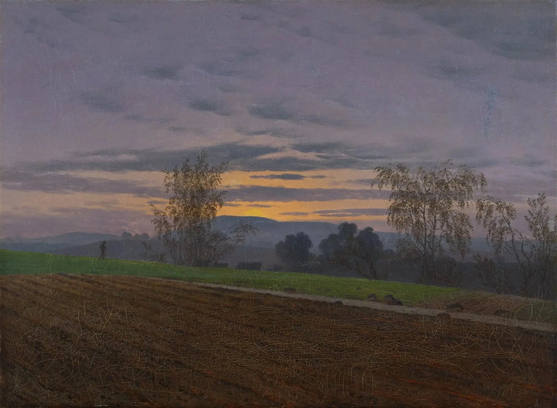 Champ labouré - Caspar David Friedrich