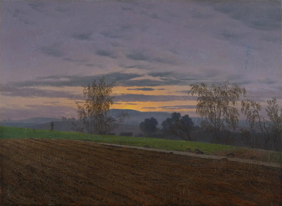 Champ labouré - Caspar David Friedrich