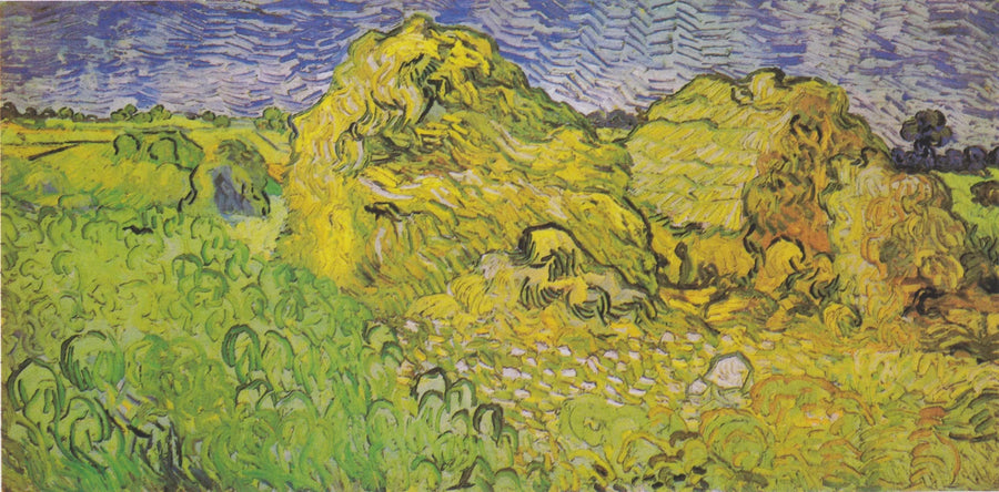 Champ aux meules de blé – Vincent van Gogh