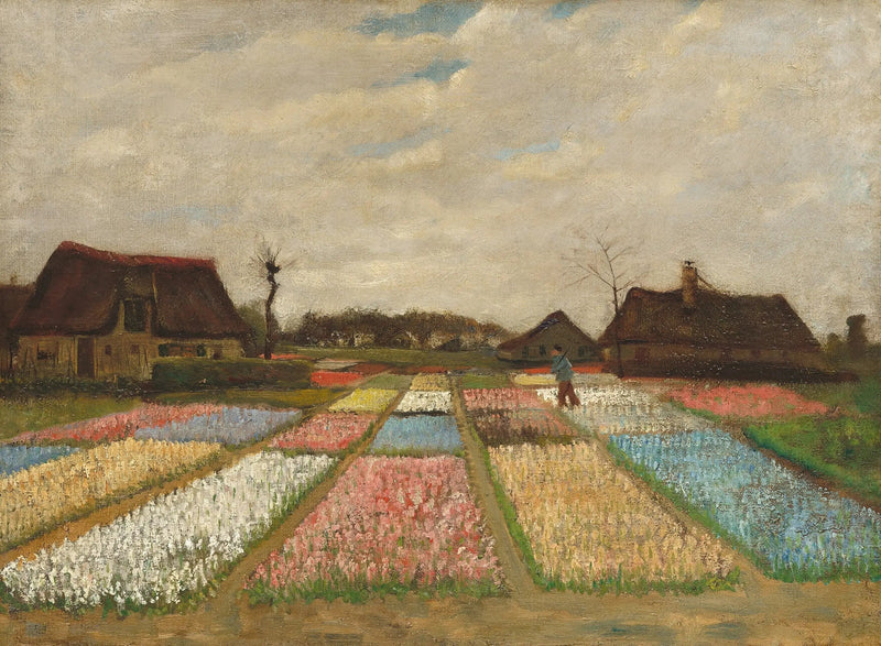 Champs de fleurs en Hollande - Vincent van Gogh