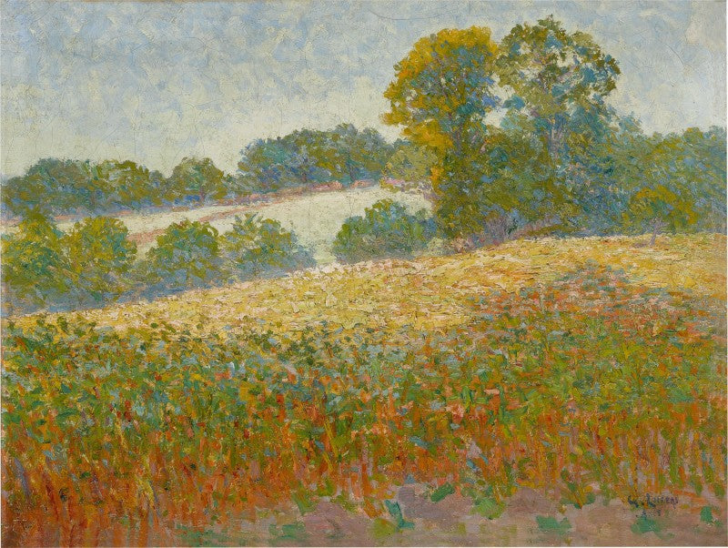 Champs de fleurs - Gustave Loiseau image 1 tableau peint à l’huile sur toile