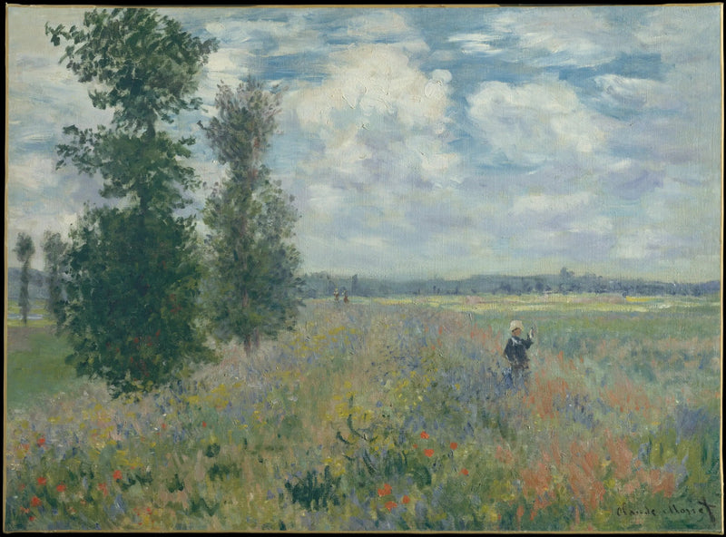 Champs de Poppy près d'Argentieu - Claude Monet