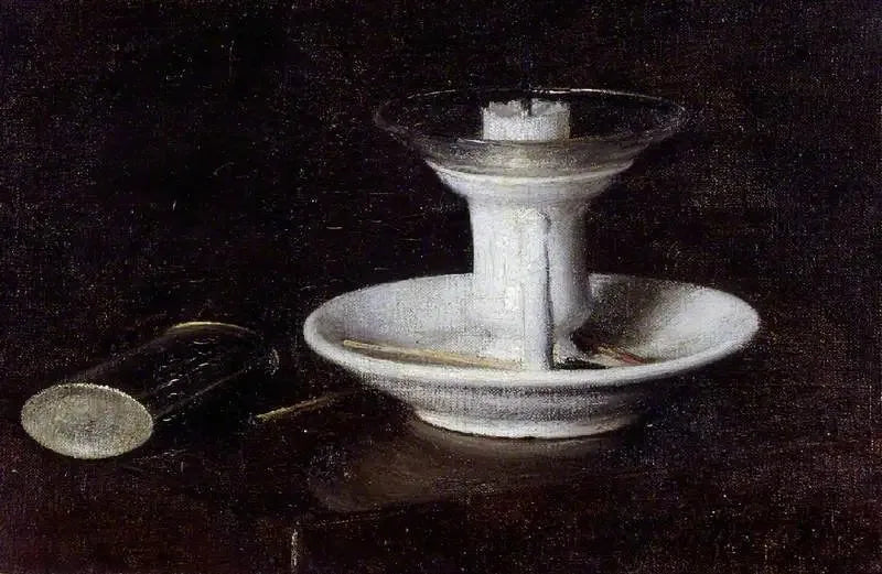 Chandelier blanc - Henri Fantin-Latour
