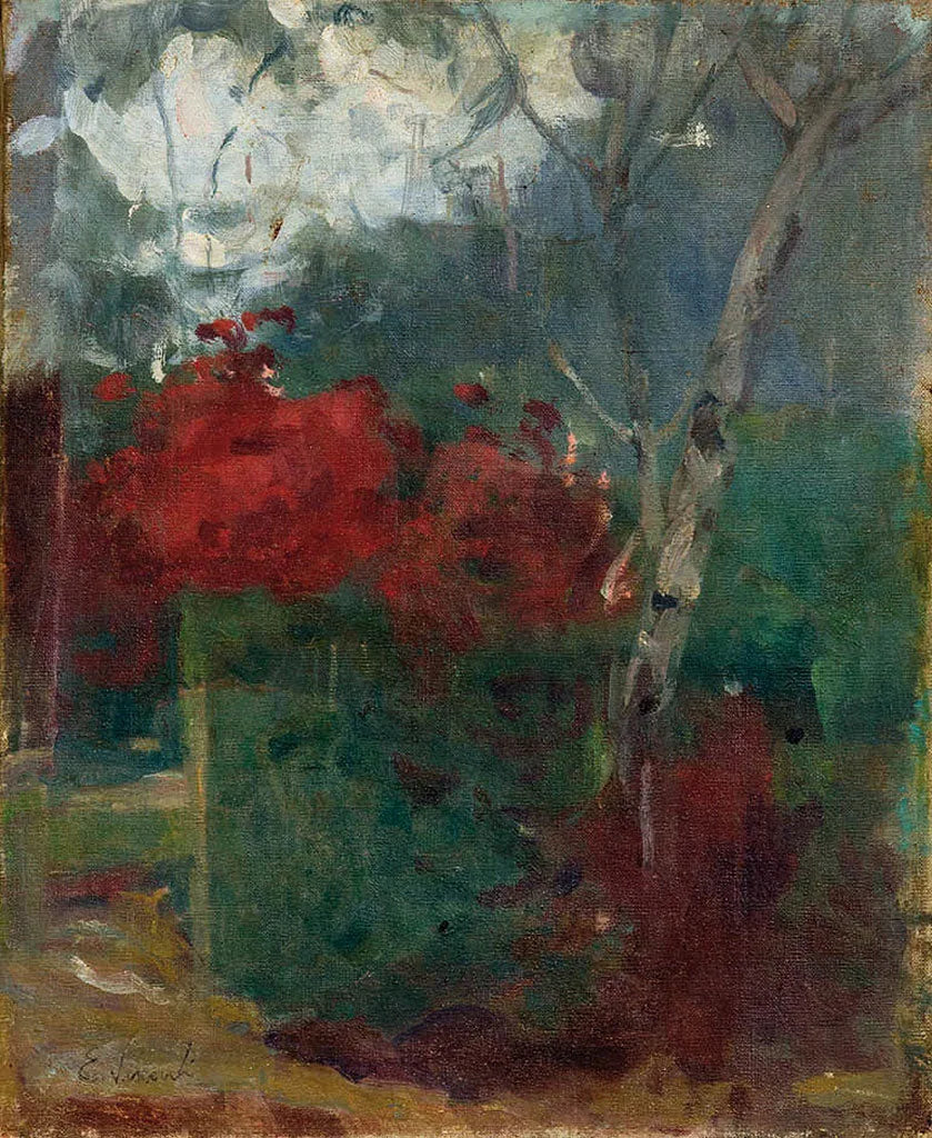 Chant de mon jardin - Eliseu Visconti image 1 reproduction de peinture à l’huile