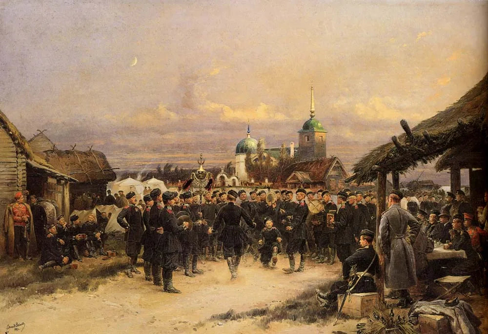 Chanteur du 4e bataillon de fusiliers à Tsarskoïe Selo - Édouard Detaille image 1 reproduction de peinture à l’huile