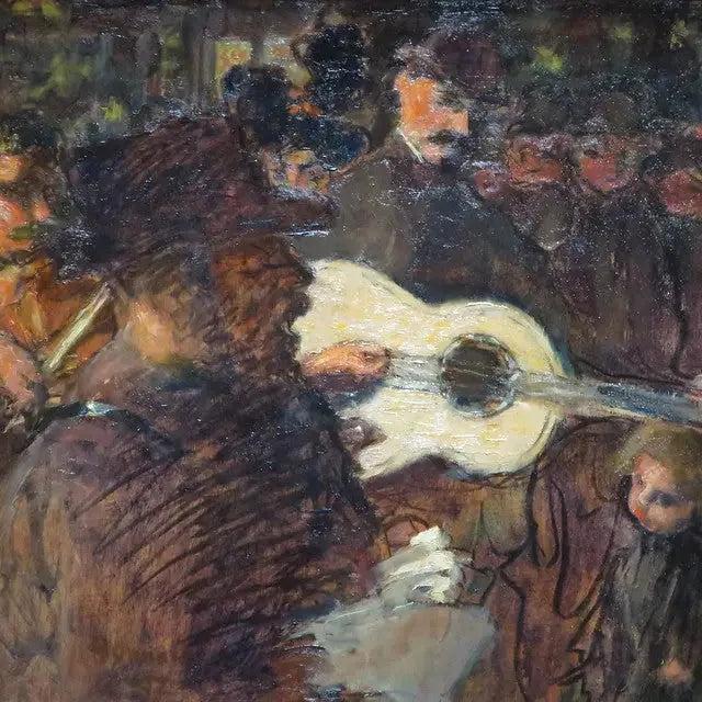 Chanteurs ambulants - Pierre Bonnard image 1 reproduction réalisée par Alpha Reproduction