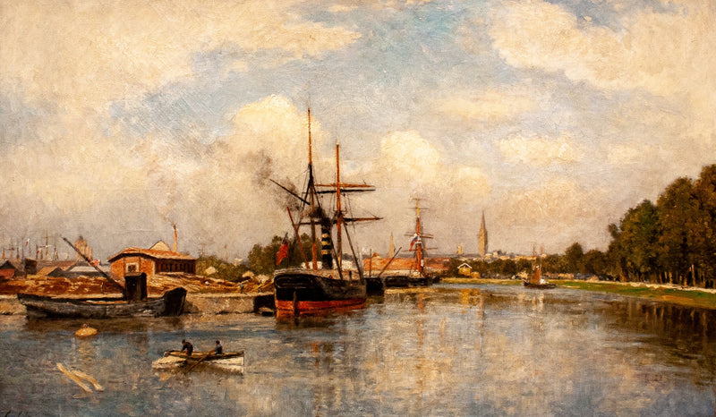 Chantiers navals à Caen - Stanislas Lépine