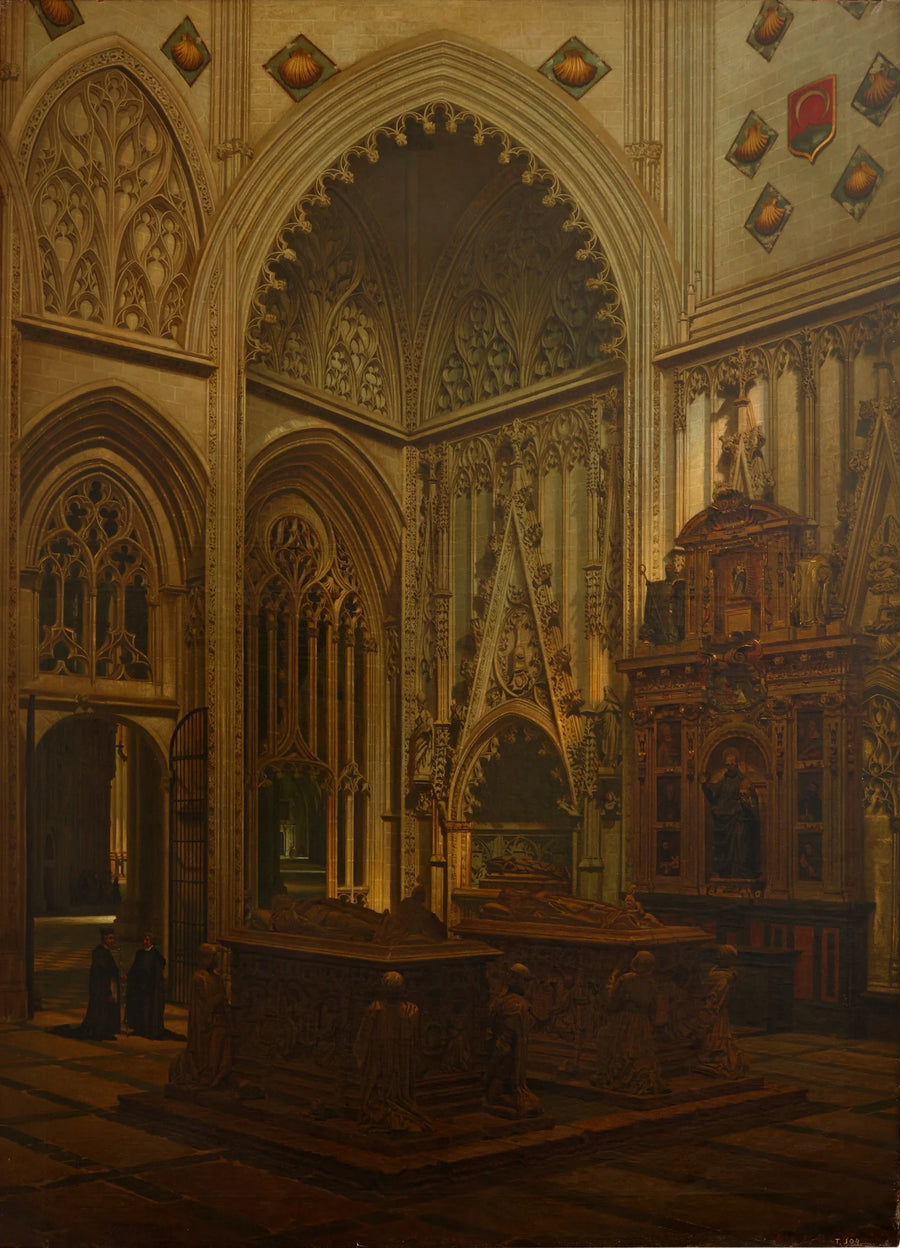 Chapelle et tombeaux du connétable de Castille Don Álvaro de Luna et de son épouse Doña Juana de Pimentel dans la cathédrale de Tolède - Pablo Gonzalvo