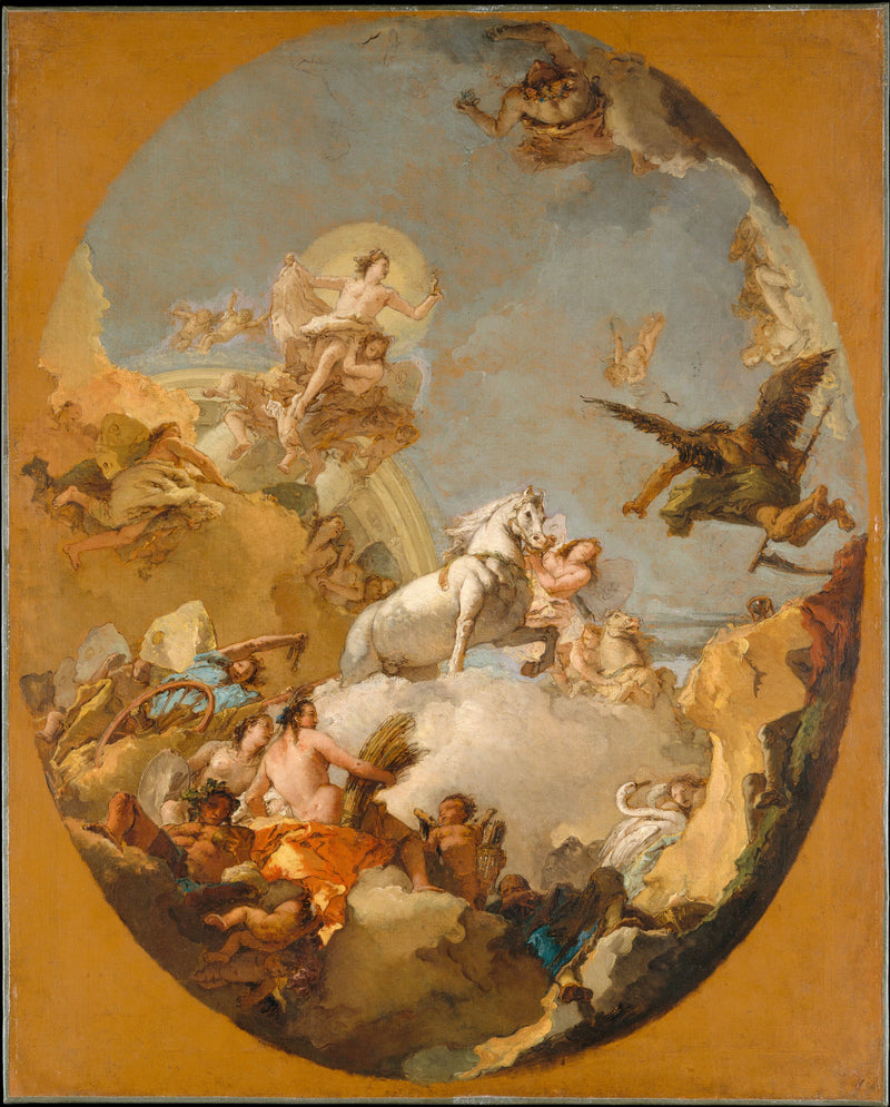 Le char d'Aurora - Giovanni Battista Tiepolo