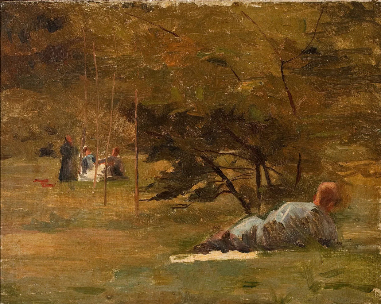 Charenton - Arrédores de Paris - Eliseu Visconti image 1 reproduction de peinture à l’huile