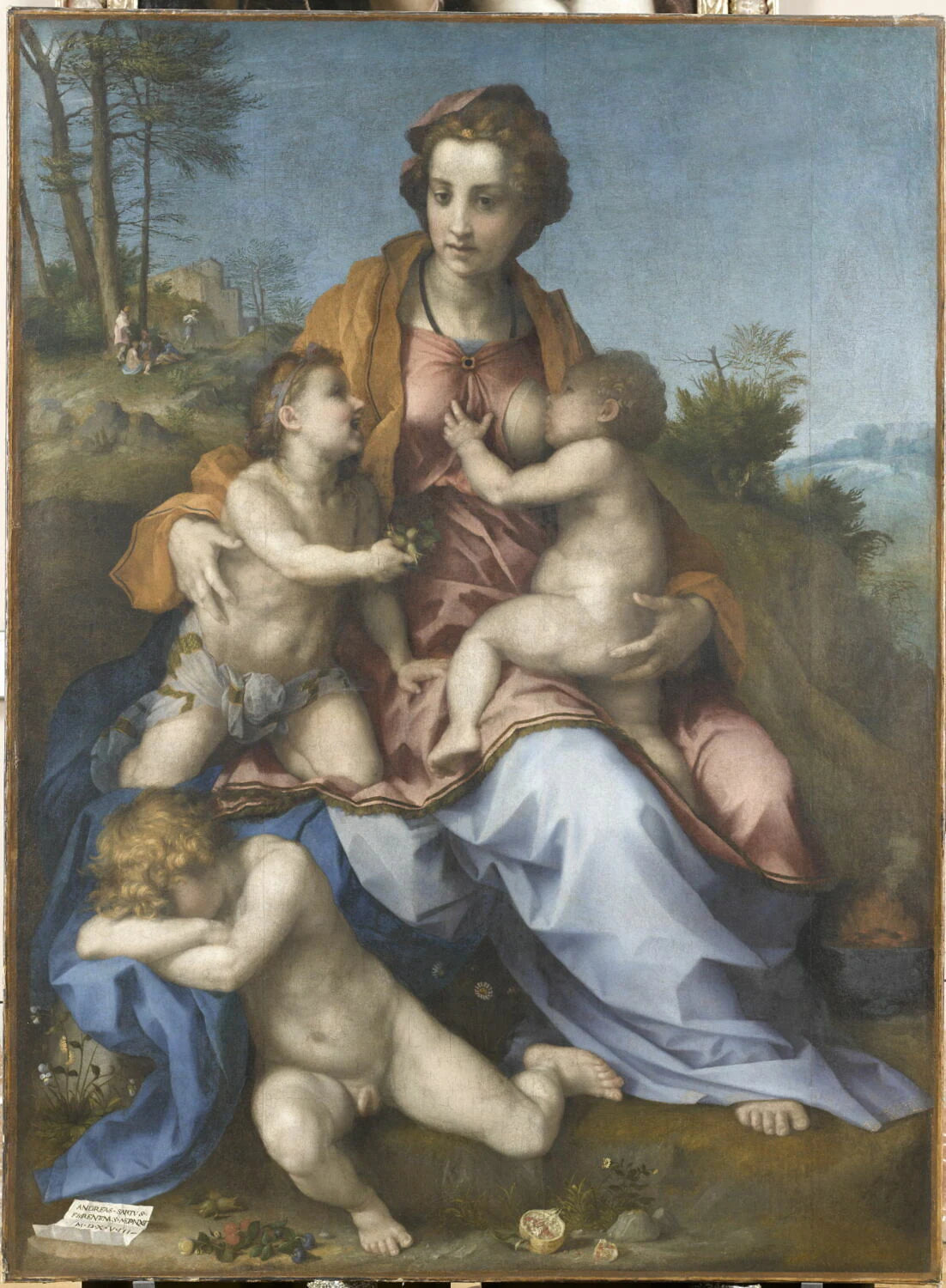 La Charité - Andrea del Sarto (Andrea d'Agnolo di Francesco, dit)