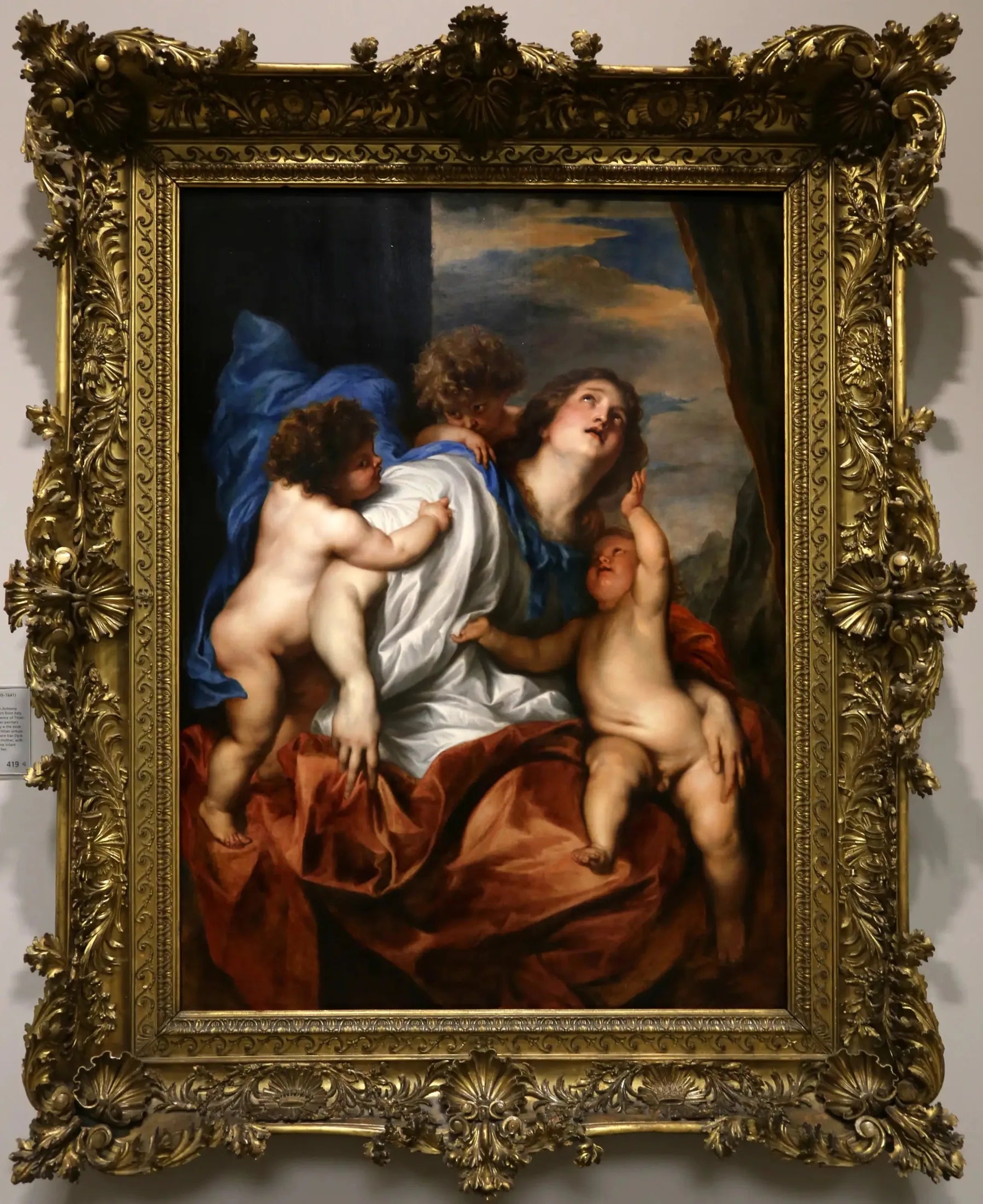 Charité - Antoine van Dyck image 1 reproduction réalisée par Alpha Reproduction