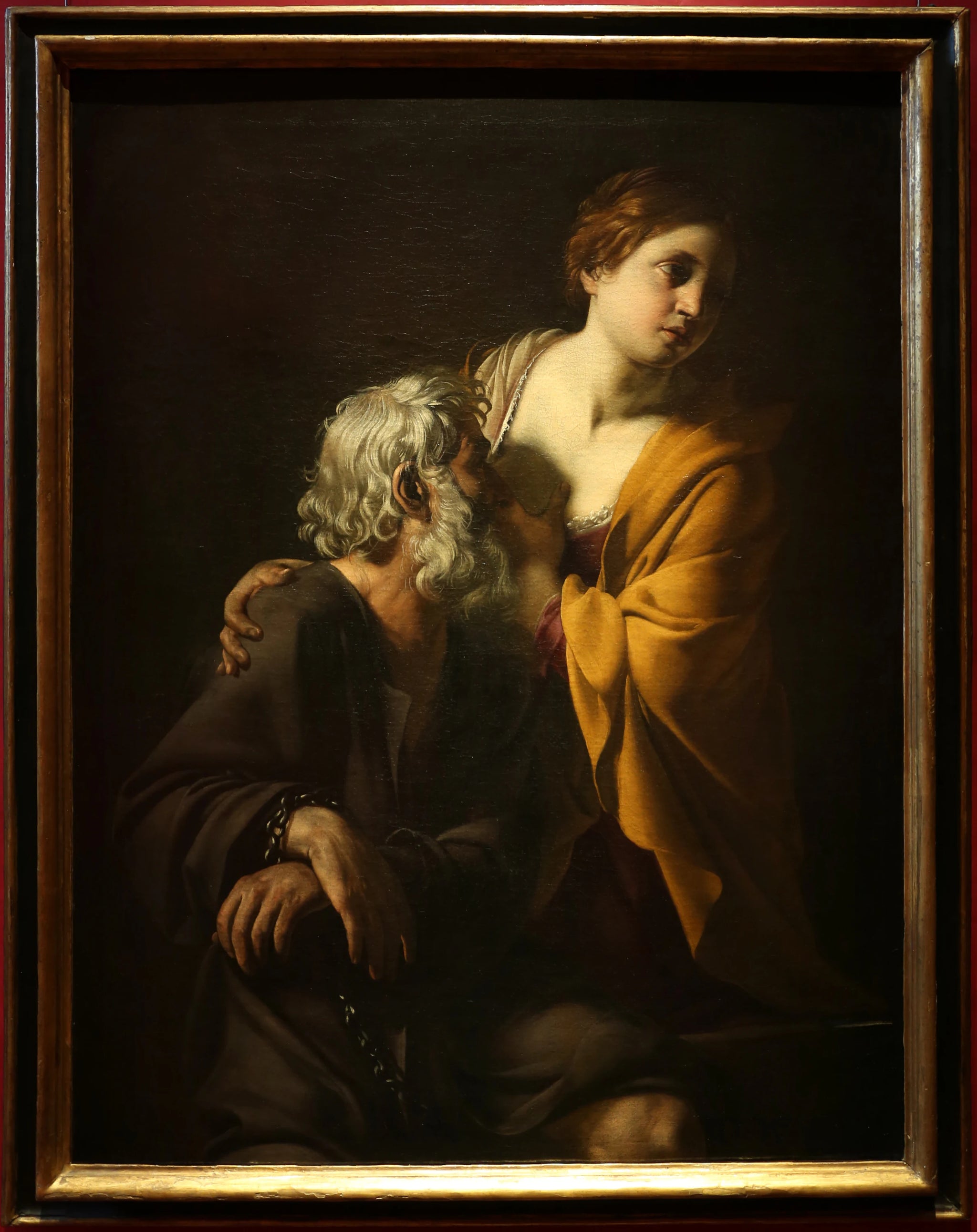 La Charité romaine - Bartolomeo Manfredi
