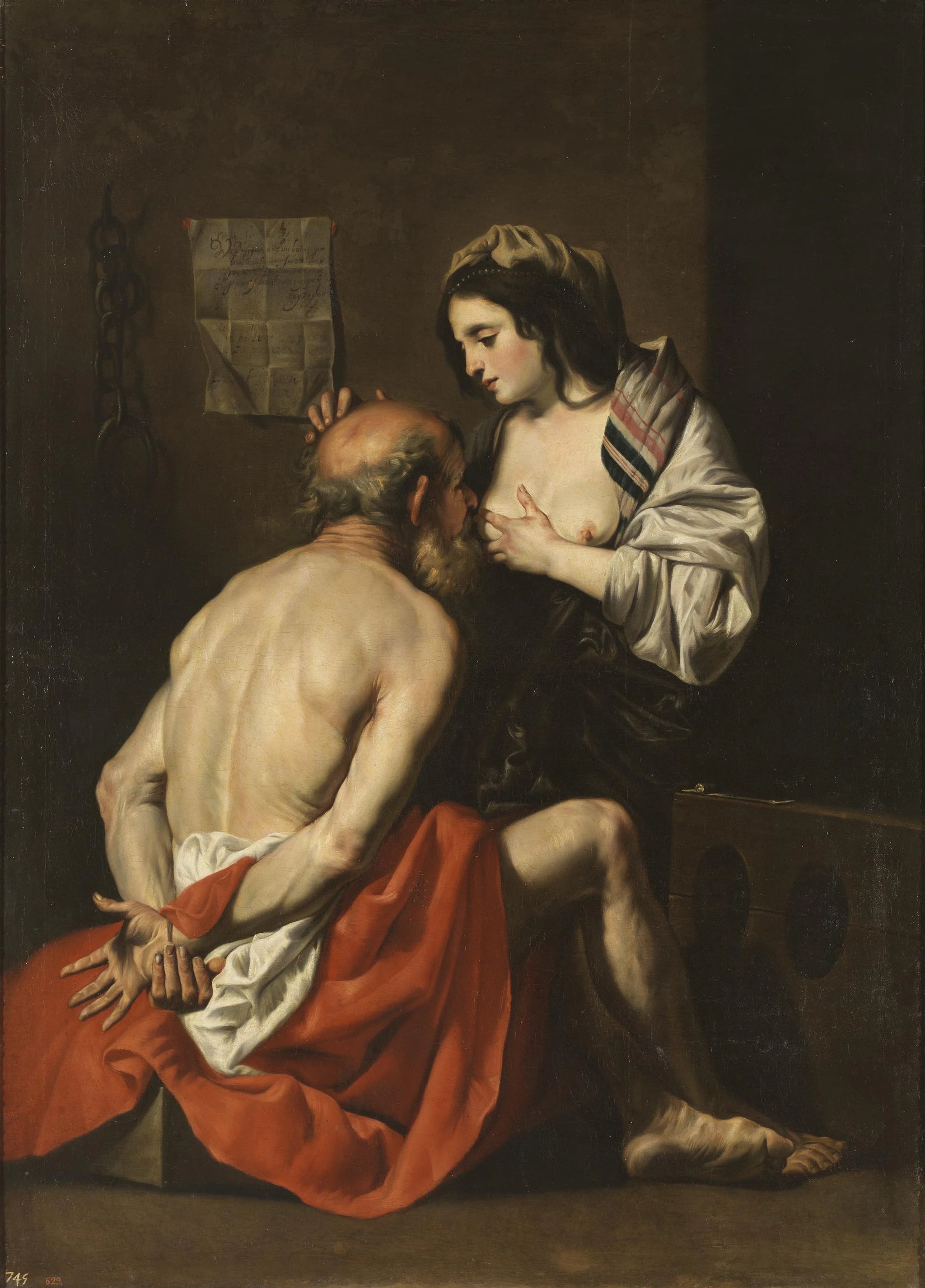 Charité romaine - Gaspard de Crayer